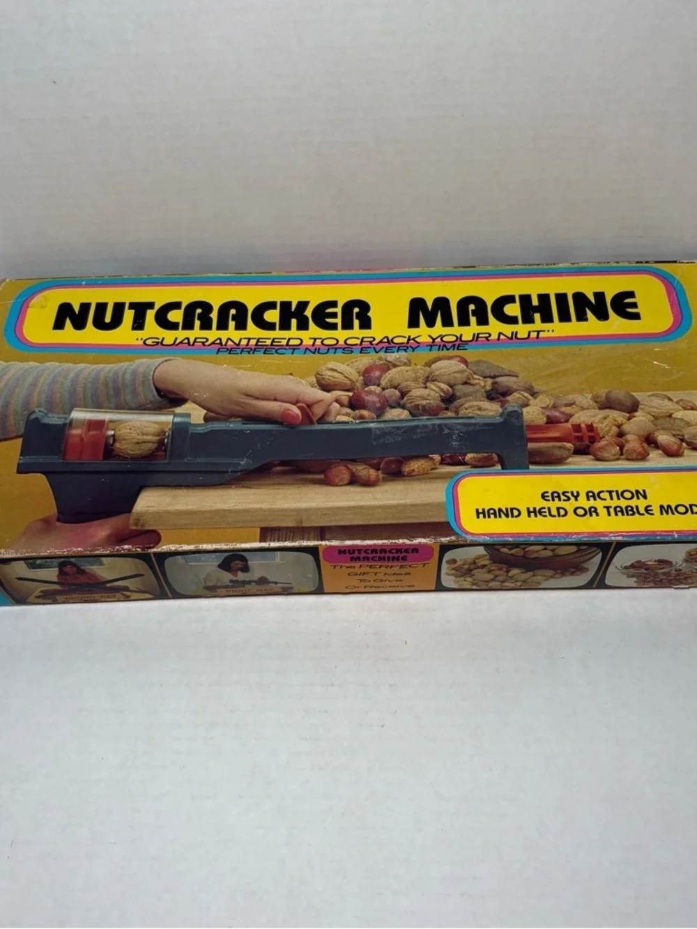 Vintage 1984 Nutcracker Machine in Box Retro Kitchen Utensil